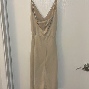 Tan Dress
